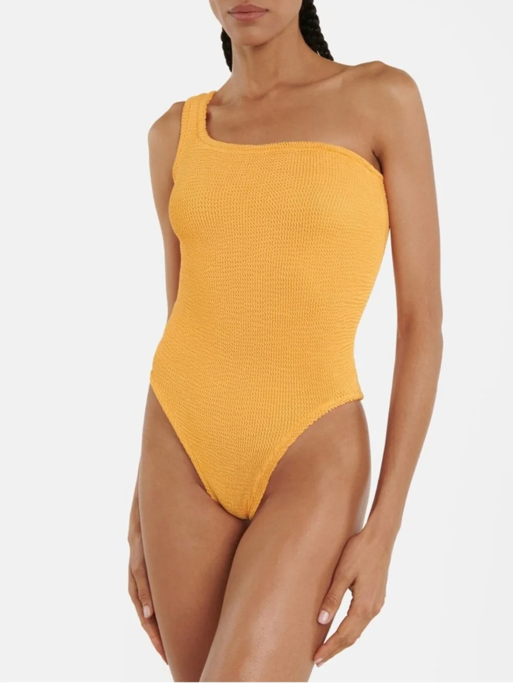 Hunza G Nancy one-shoulder swimsuit